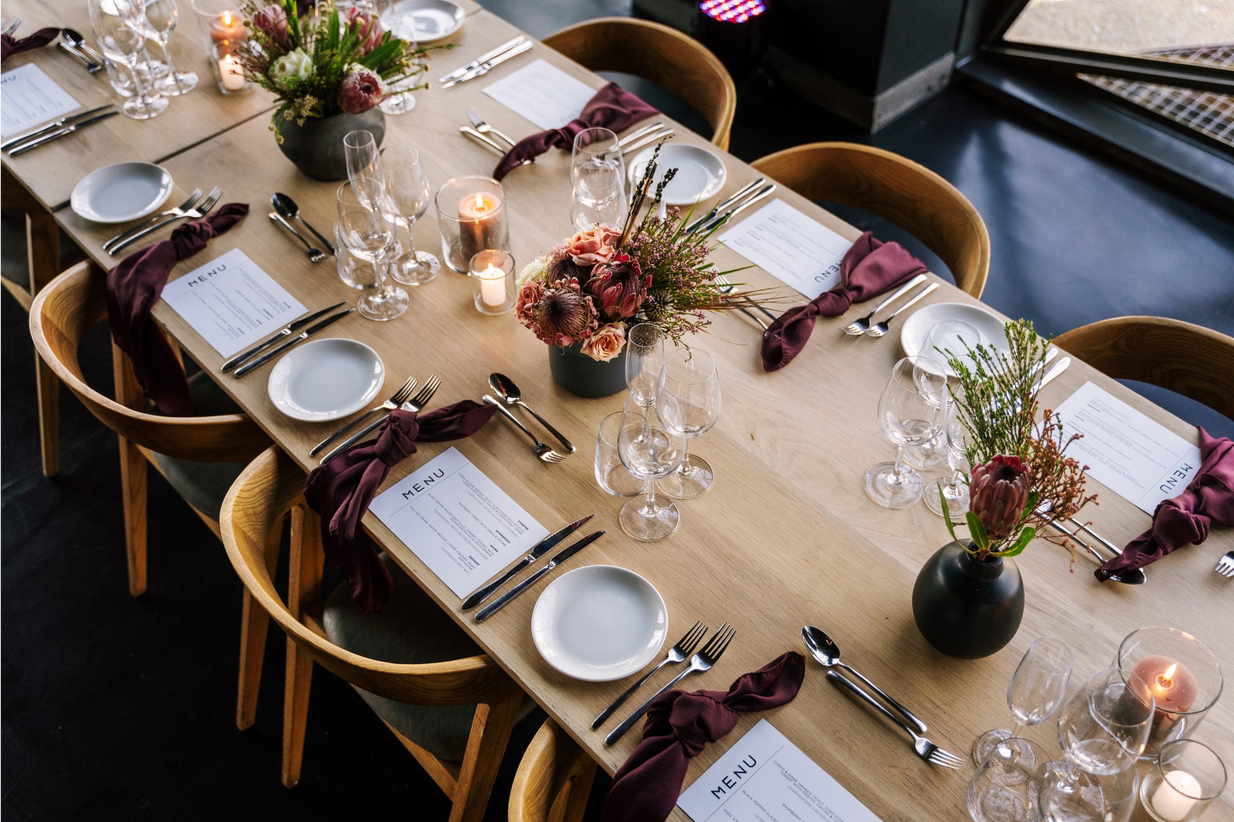 Capturing dishes in perfect light at a live Zeitz MOCAA event